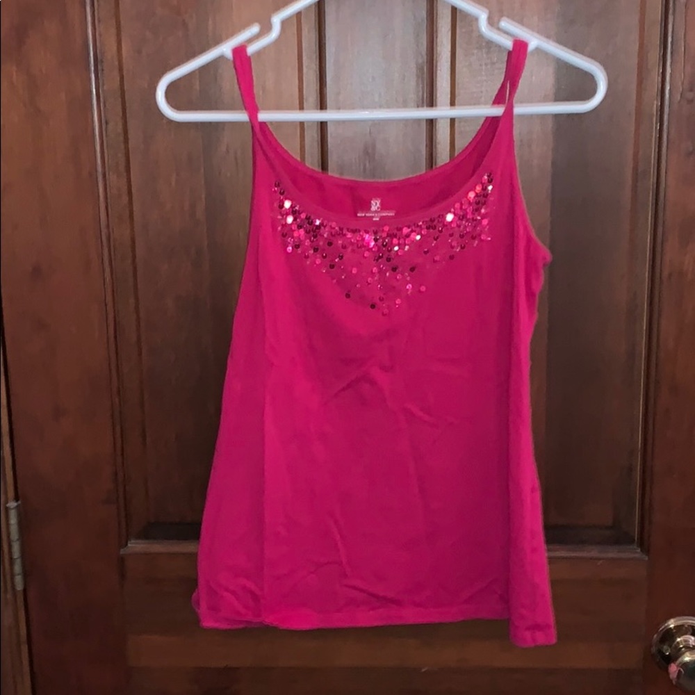 gem pink top